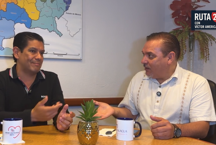 #Videos | “Vamos con Morón rumbo al 2027, pero soy aliado de los buenos gobiernos como el de Bedolla”, revela Ernesto Núñez en #Ruta27