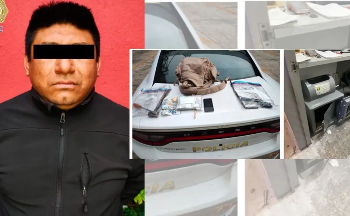 Vigilante se roba 330 mil pesos de una agencia automotriz