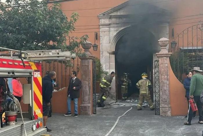Vinculan a proceso a Emmanuel N. quien habría provocado el incendio en la Sagrada Familia en Morelia