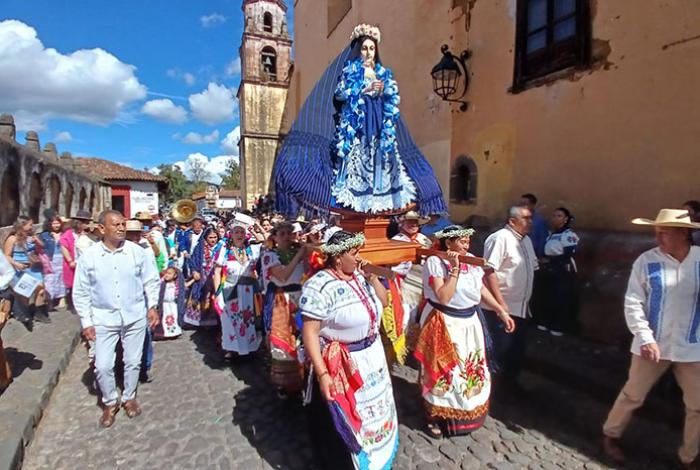Virgen Inmaculada de la Salud de Pátzcuaro es venerada por los milagros recibidos