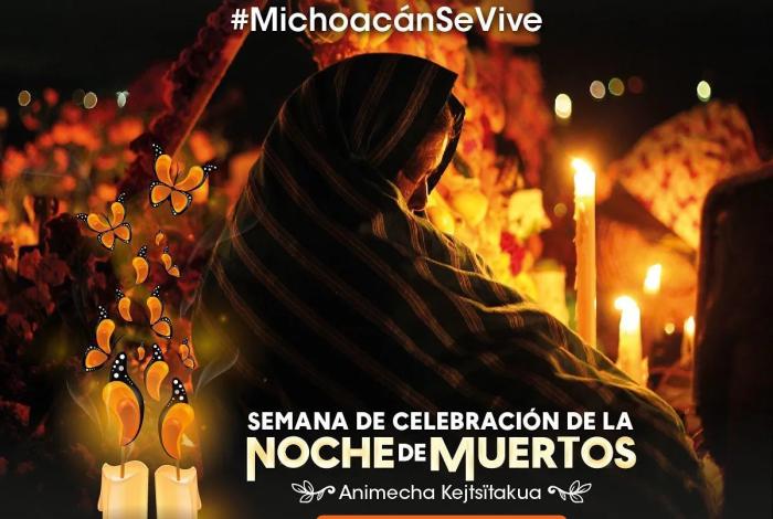 Vive la Semana de Noche de Muertos en Michoacán; estas son las actividades del 24 de octubre al 2 de noviembre