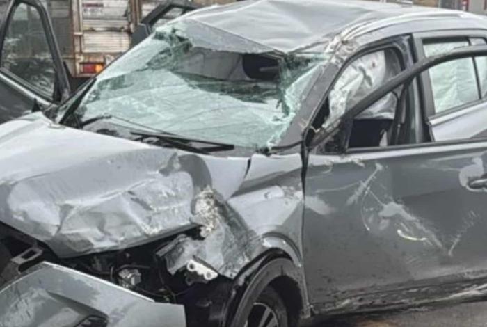 Volcadura automovilística deja a mujer herida en el Libramiento Norte de Morelia