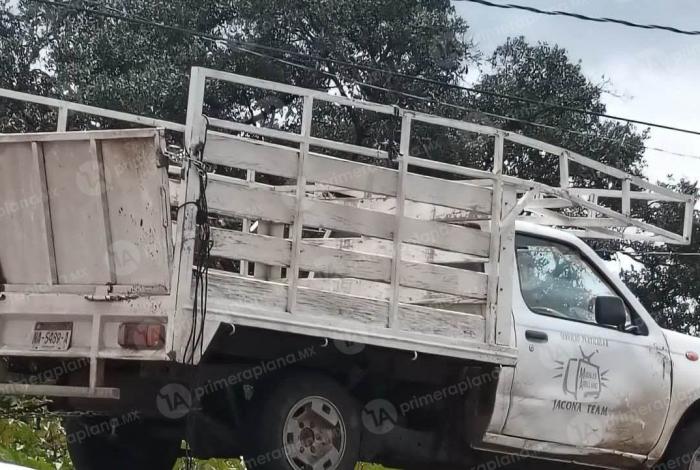 Vuelca una camioneta en la Quiroga-Morelia