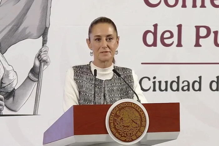 ¡Ya déjenlo en paz!”:  Sheinbaum defiende a AMLO ante acusaciones de narcogobierno