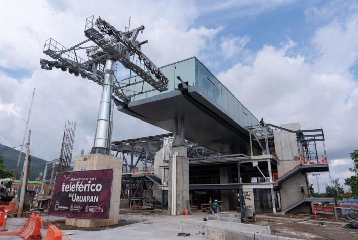 Ya está al 92% teleférico de Uruapan: Gladyz Butanda