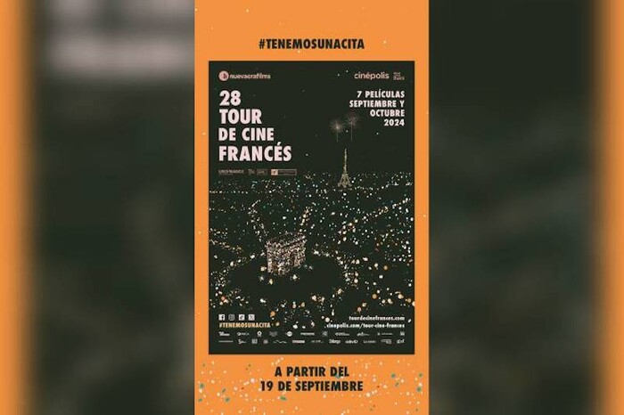 Ya está lista la programación del 28 Tour de Cine Francés