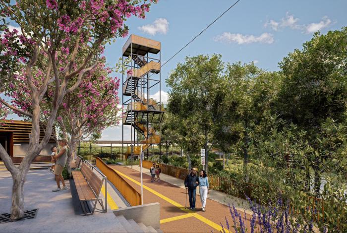 ¡Ya está lista la tirolesa de la laguna de Chandio!