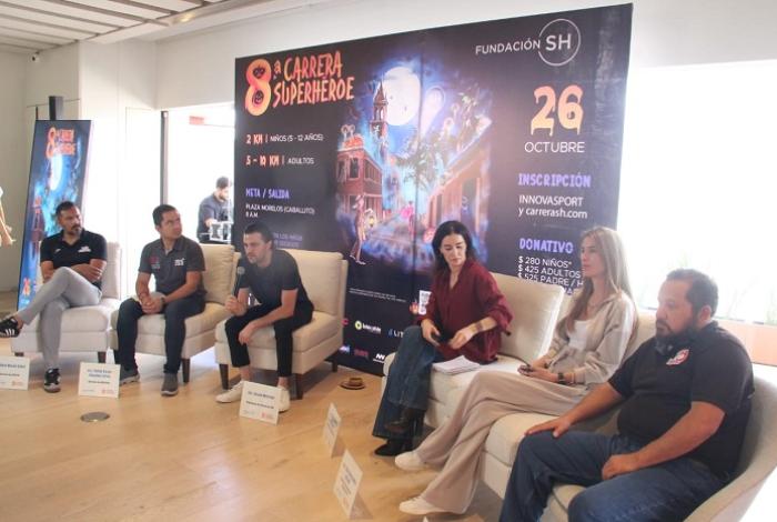 Ya puedes inscribirte a la Octava Carrera Superhéroe en Morelia ; aquí los paquetes con tu hijo, hija y/o mascota