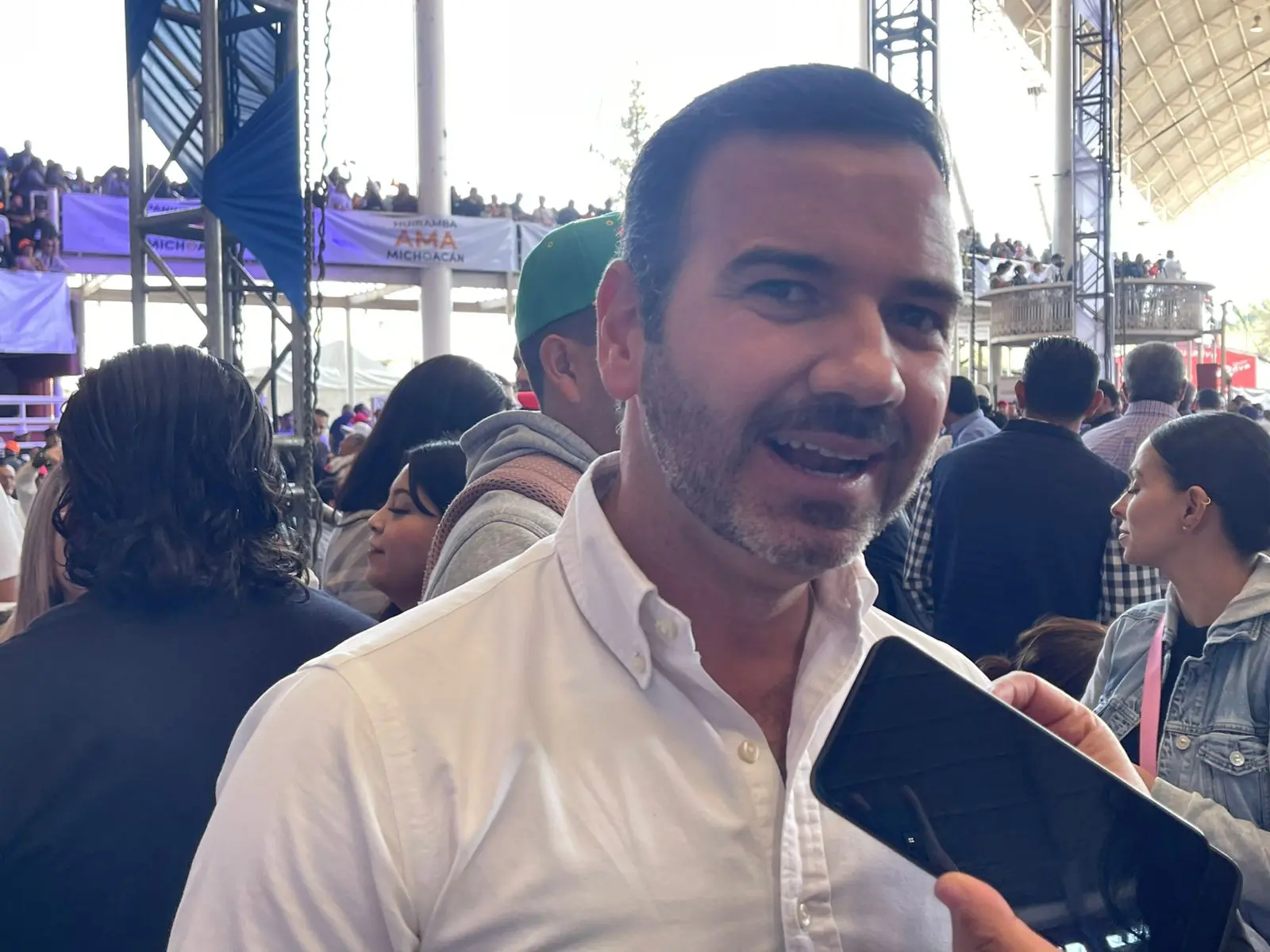 *Yankel Benítez se suma al diálogo con la sociedad civil en Morelia*