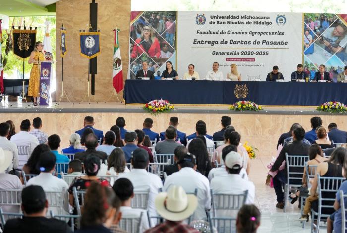 Yarabí Ávila compromete impulsar a la Facultad de Ciencias Agropecuarias de Apatzingán
