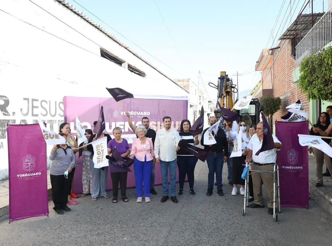 Yurécuaro avanza con obras que mejoran servicios y movilidad: Moisés Navarro
