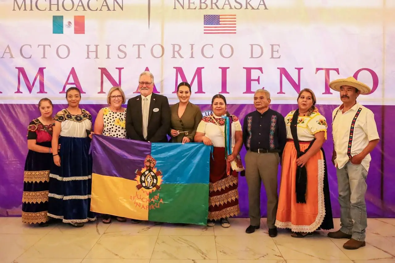 Zacapu y Columbus, Nebraska, sellan hermanamiento histórico para impulsar desarrollo y oportunidades