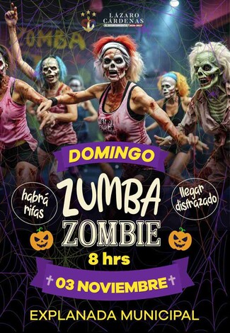 Zumba Zombie Llega al Festival del Día de Muertos